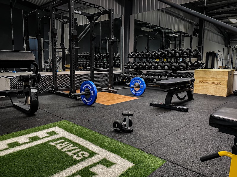 Equipment weights on best gym flooring