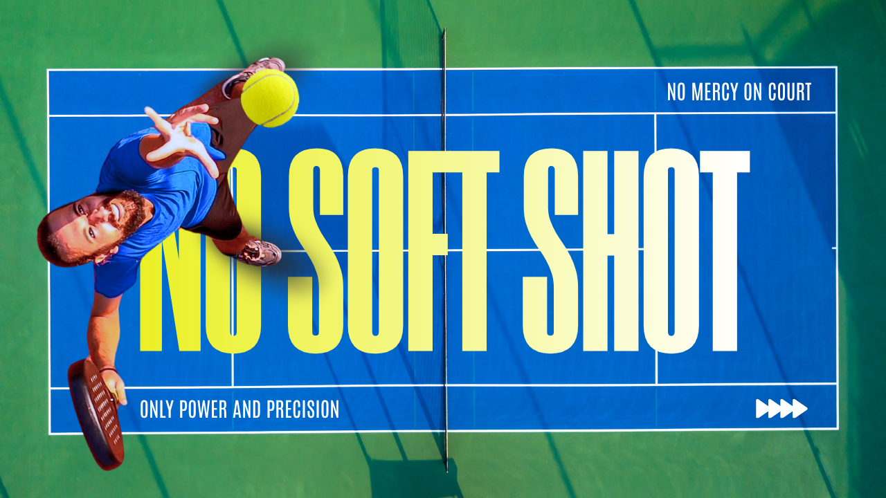 Ble Yellow Bold Padel Tennis Sports YouTube Thumbnail